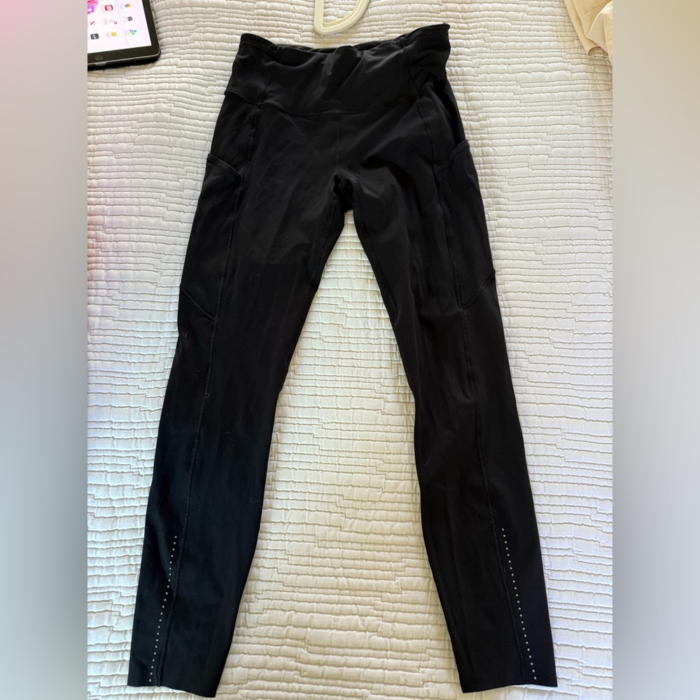 Lululemon black leggings size 6